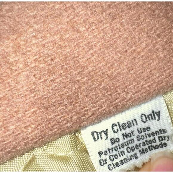 Chic Vintage Glamour: 1960s Camel Coat with Faux Leopard Fur Trim, S/M - Picture 12 of 15